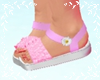 kids sandals summer pink
