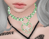 ice green necklace