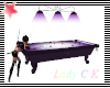 Pool Table Purple
