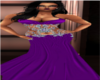 Sexy Purple Ballgown
