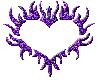 Purple heart tribal