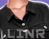 Short Jacket Denim Black