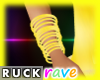 -RK- Rave Bracelt Yellow