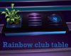 Rainbow Club table
