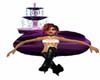 seraph's purple beanbag