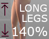 140% Long Legs Scale