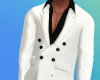 White Suit Jacket (Blk)