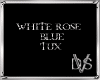 White Rose Blue Tux