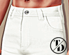 YSL l White Shorts