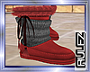Red/Black Winter Boots