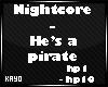 |K| He's a Pirate