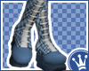 [Q] Blue Plaid Boots