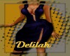 Blue Wrap Dress Delilah
