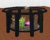 Animated fish end table