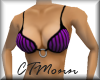 CTM Bikini Top Purple