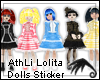 AthLi LolitaDollsSticker
