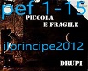 Piccola e Fragile-Drupi
