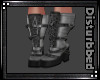 ! Rose Stompers Blk&Grey