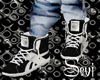 Jordan black/white