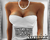 ~3X~AFTER 5 DRESS WHT PF