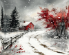 A Red Winter Bg