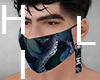 H| snake green mask
