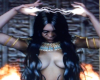 Egypt Goddess GoldFrame4