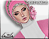 Pink Cardigan Abaya