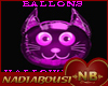 [NB]BALLONS CAT PURP NB