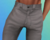 Gray Casual Pants
