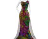 Floral Hawaiian Gown