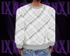 ML Sweater White Plaid