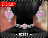 Ashe Vday Choker Pink
