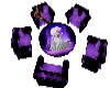 (MA)Purple Chat Circle