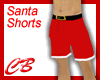 CB Santa Shorts