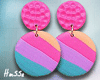 !H! Pink Earrings