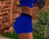 Blue Sexy Jean Skirt
