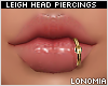 Leigh Gold Lip Ring