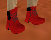 botas rojas