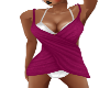 Bikini Wrap Dress-Grape
