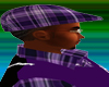 Plaid Purple Hat