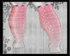 Vintage Pink Ombre Socks
