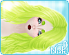 [Nish] Neko Lime Hair