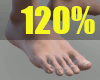 [G] Feet 120%