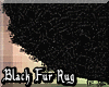 ¢| Black Fur Rug