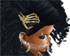 gold hair clip