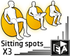 Sitting Spots Line X3