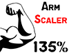 Arm 135 % scaler