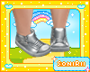 KIDS SILVER  SHOES