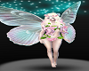 Pink Rose Blue Wings Fairy Fairies